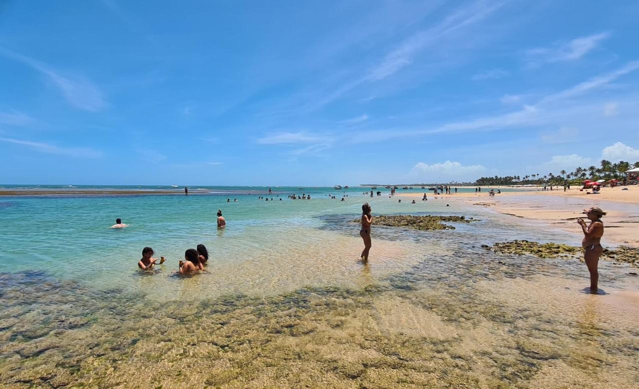 Апартаменты Guarajuba Pe Na Areia Экстерьер фото